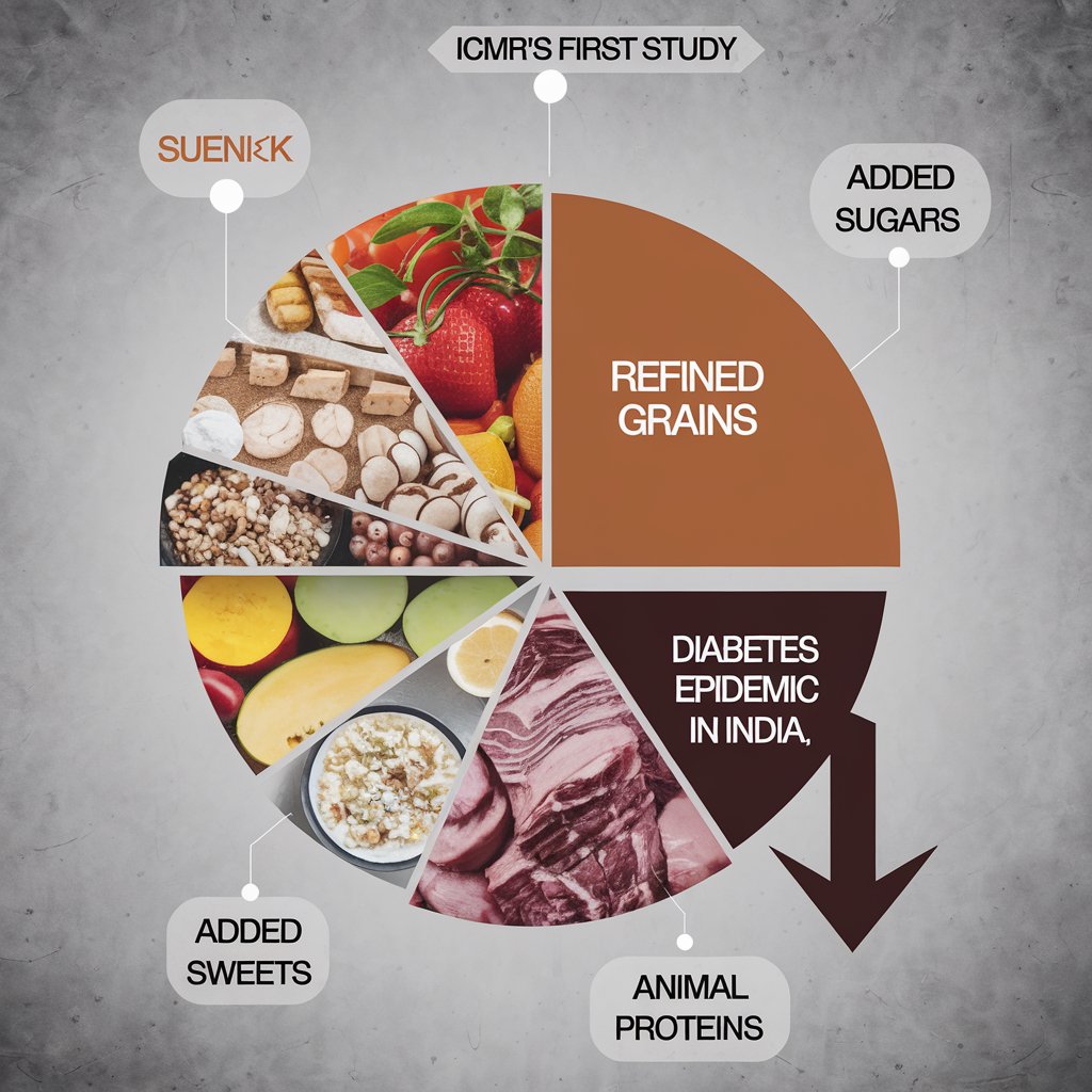 ICMR's first study of its kind reveals that these foods are fueling the diabetes epidemic in India by www.givesfollowers.com